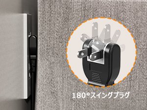 TESSAN Japan Overload Protector/Surge Protector With 8 AC Outlets 2 USB-A 1 Type-C 2M/3M Cable
